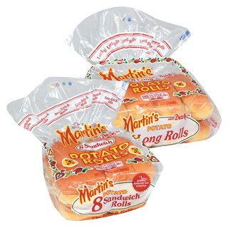 Martin's Long & Round Potato Rolls