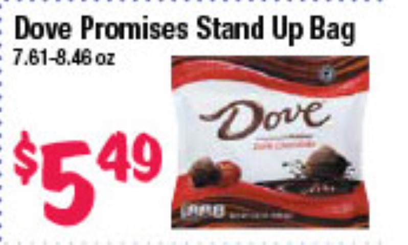 Dove Promises Stand Up Bag