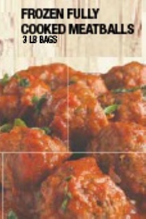 Frozen Fully Cooked Meatballs