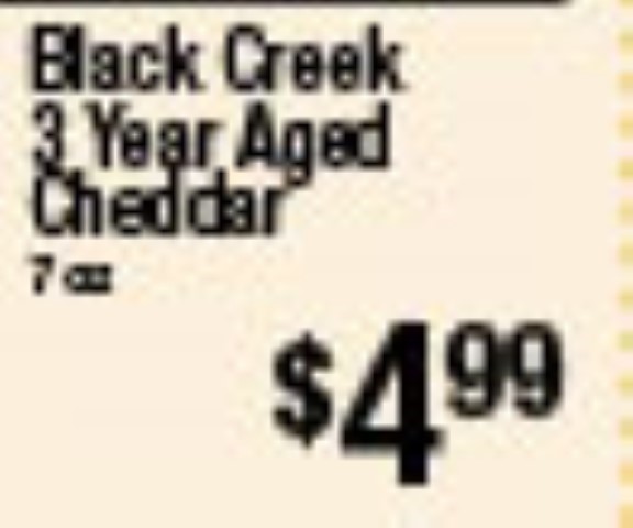 Black Creek 3 Year Aged Cheddar 