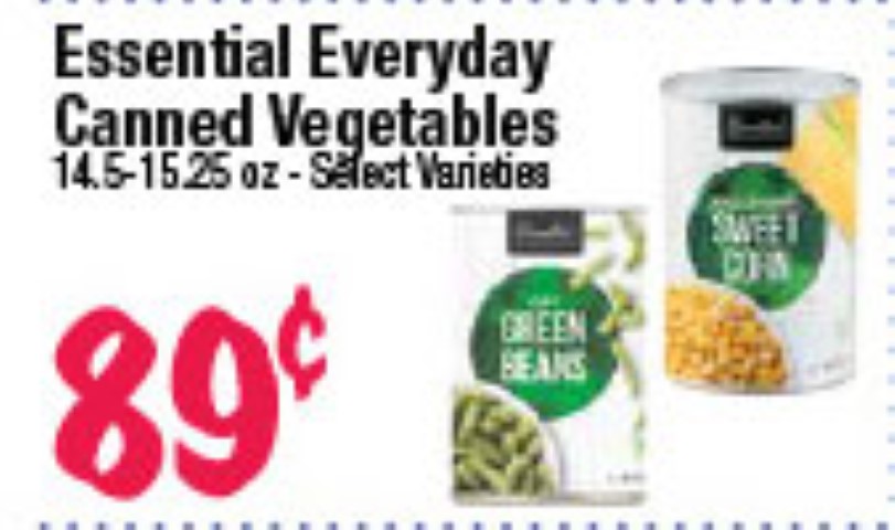 Essential Everyday Canned Vegetables
