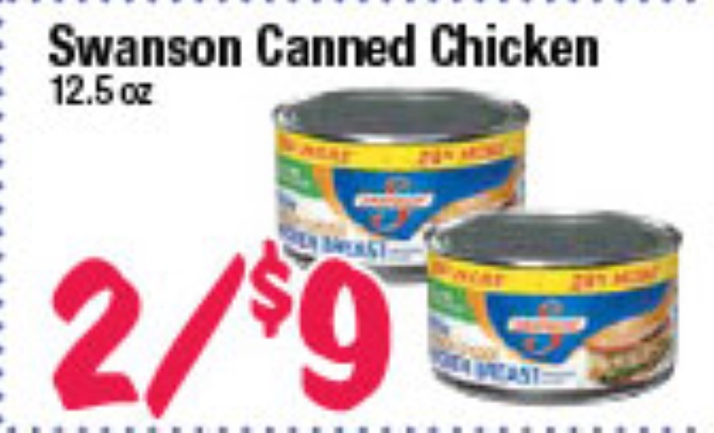 Swanson Canned Chicken