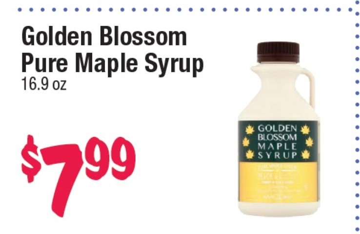 Golden Blossom Pure Maple Syrup