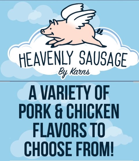 Karns Heavenly Pork & Chicken Sausage