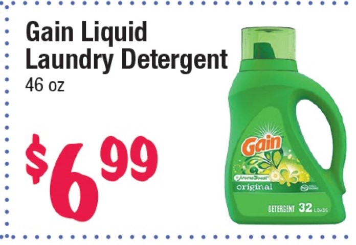 Gain Liquid Laundry Detergent