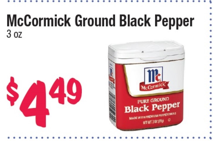 McCormick Ground Black Pepper
