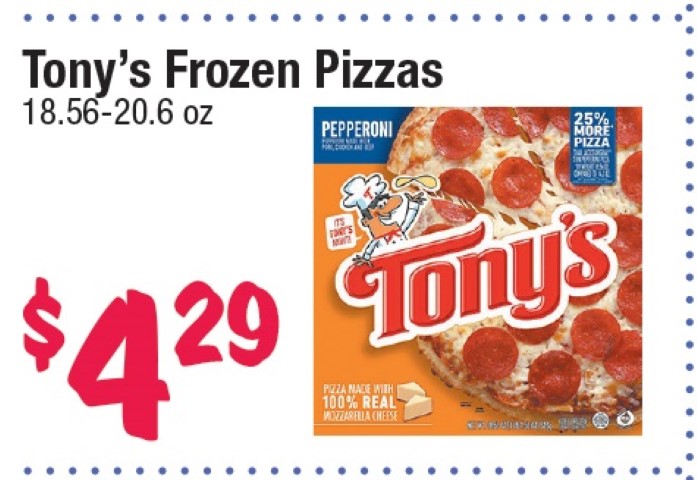 Tony's Frozen Pizzas