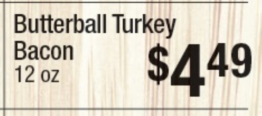 Butterball Turkey Bacon