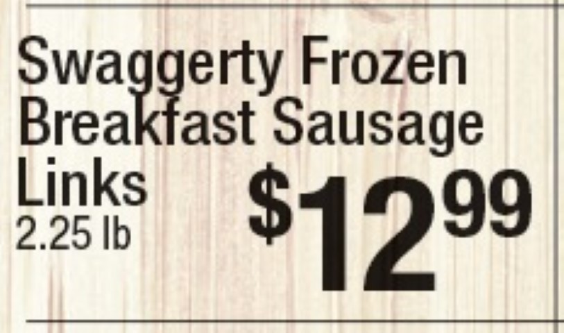 Swaggerty Frozen Breakfast Sausage Links
