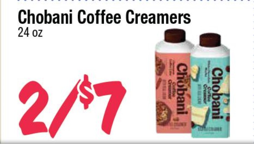 Chobani Coffee Creamers