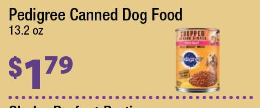 Pedigree Canned Dog Food