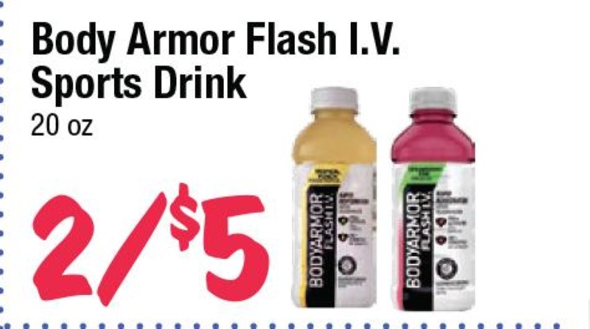 Body Armor Flash I.V. Sports Drink Single Bottle