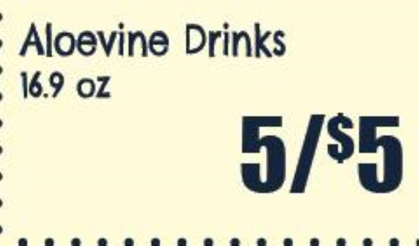 Aloevine Drinks