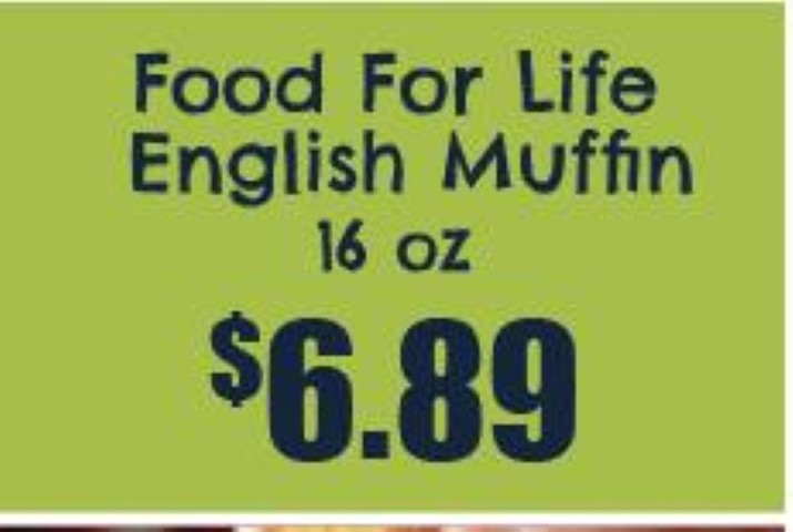 Food For Life English Muffin 