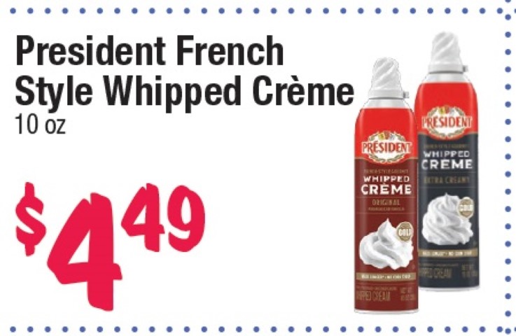 President French Style Whipped Creme
