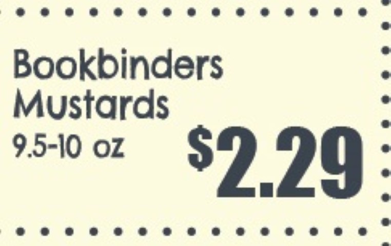 Bookbinders Mustards