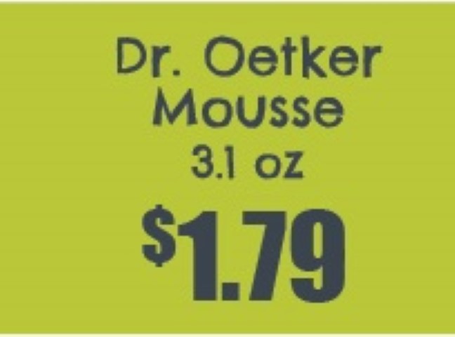 Dr. Oetker Mousse