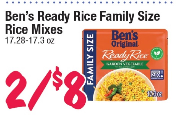 Ben's Ready Rice Family Size Rice Mixes