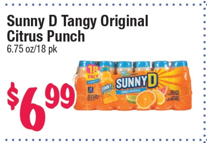 Sunny D Tangy Original Citrus Punch