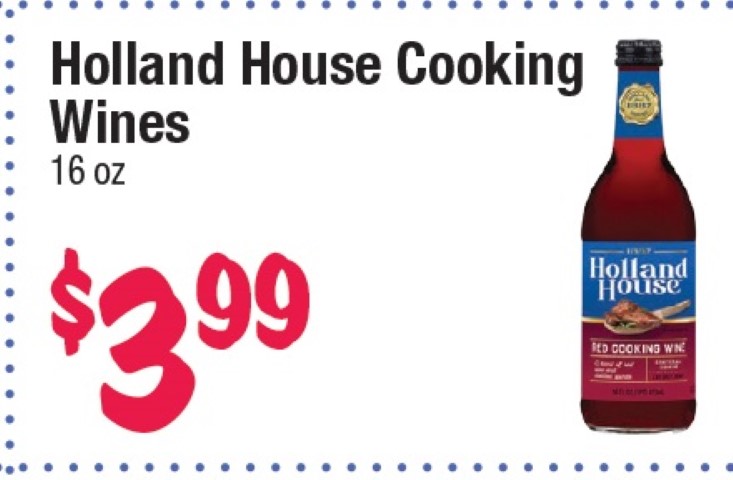 Holland House Cooking Wines