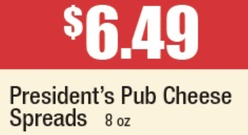 President Pub Cheese Spreads