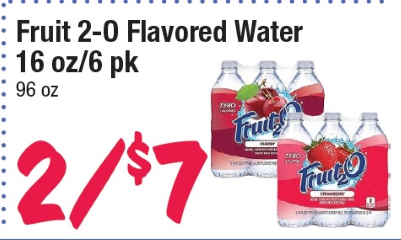 Fruit 2-0 Flavored Water 16 oz/6 pk