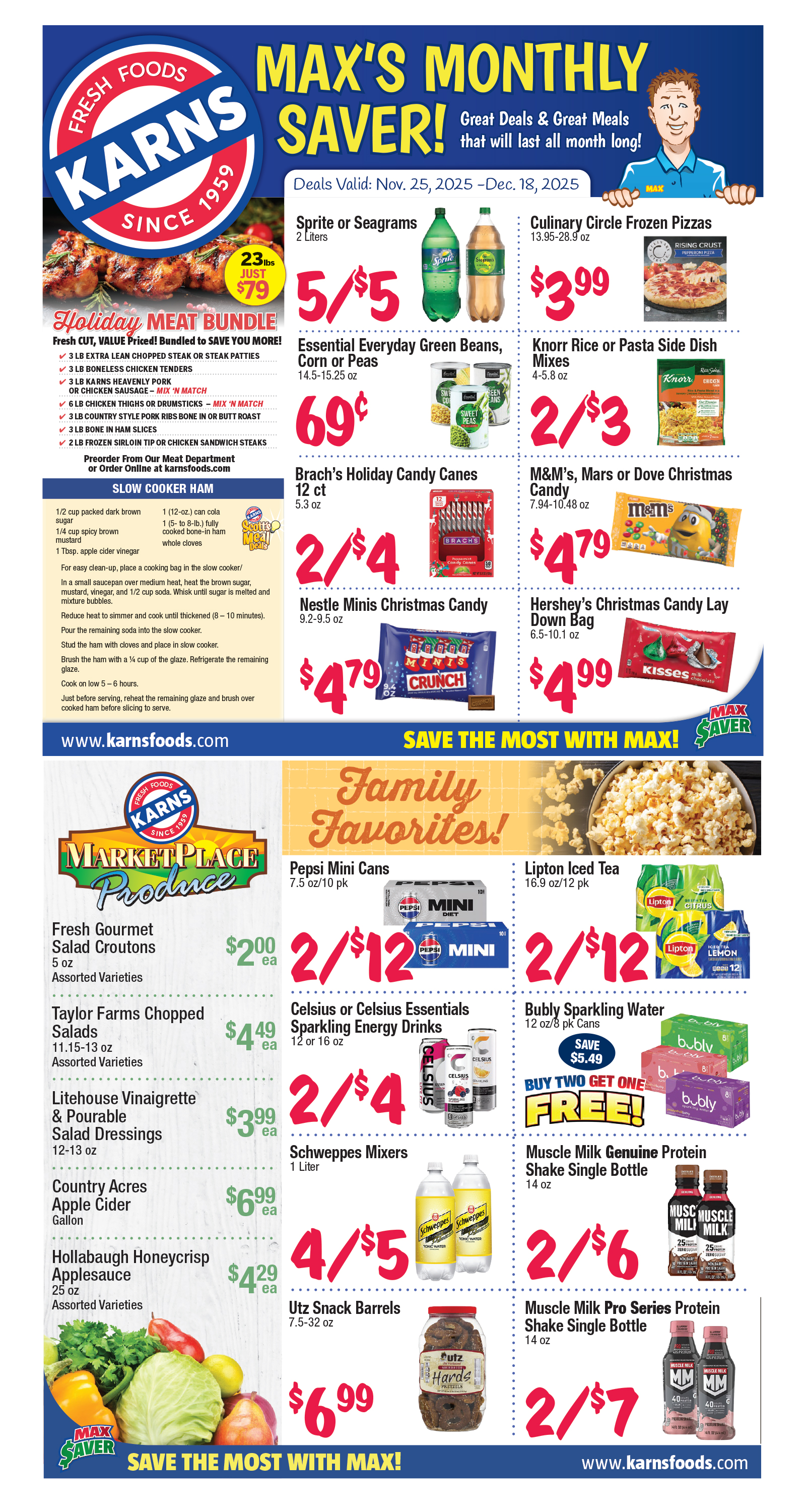 Karns Foods Monthly Ad