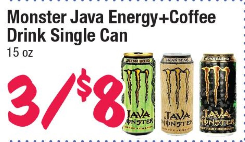 Monster Java Energy+Coffee Drink Single Can