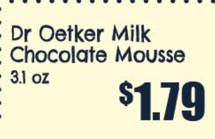 Dr Oetker Milk Chocolate Mousse