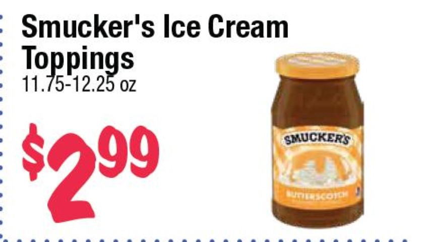 Smucker's Ice Cream Toppings