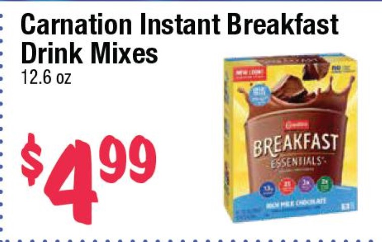 Carnation Instant Breakfast Drink Mixes