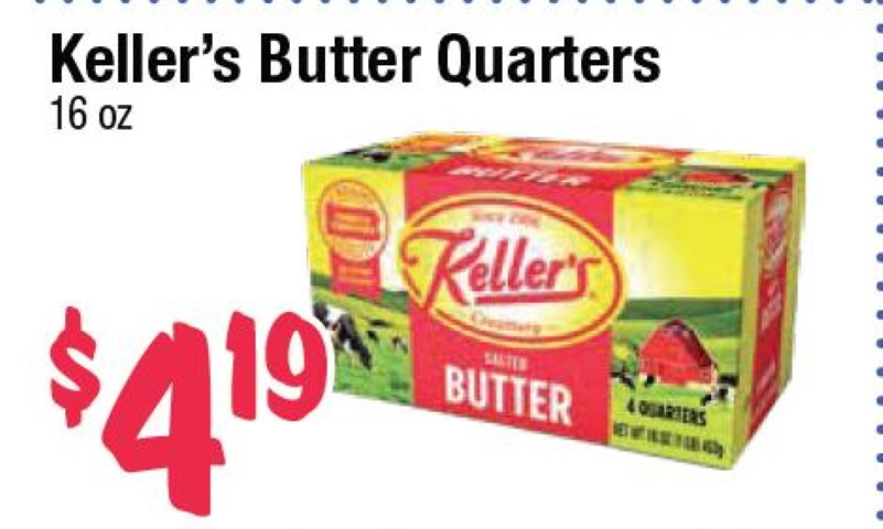 Keller's Butter Quarters