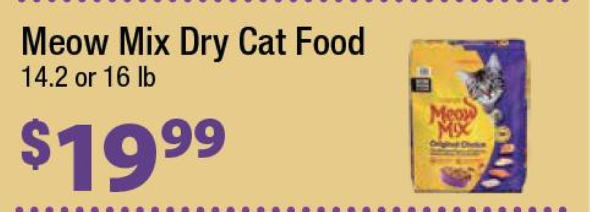 Meow Mix Dry Cat Food