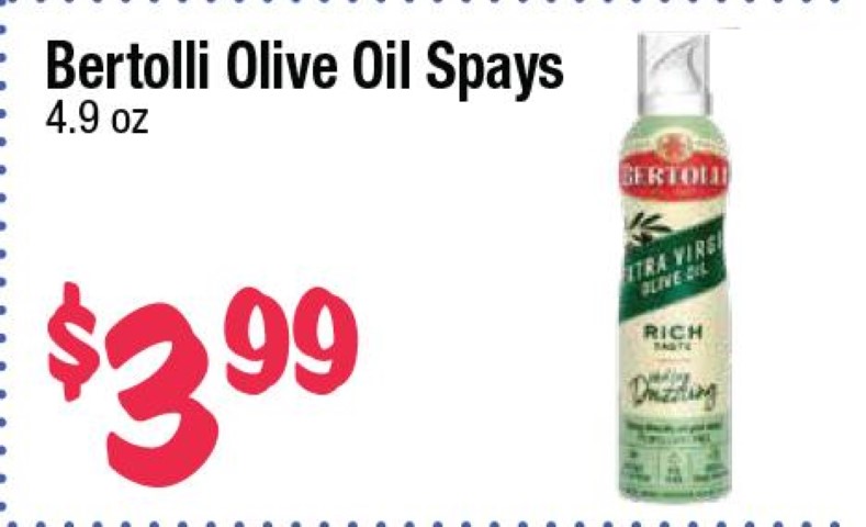 Bertolli Olive Oil Sprays
