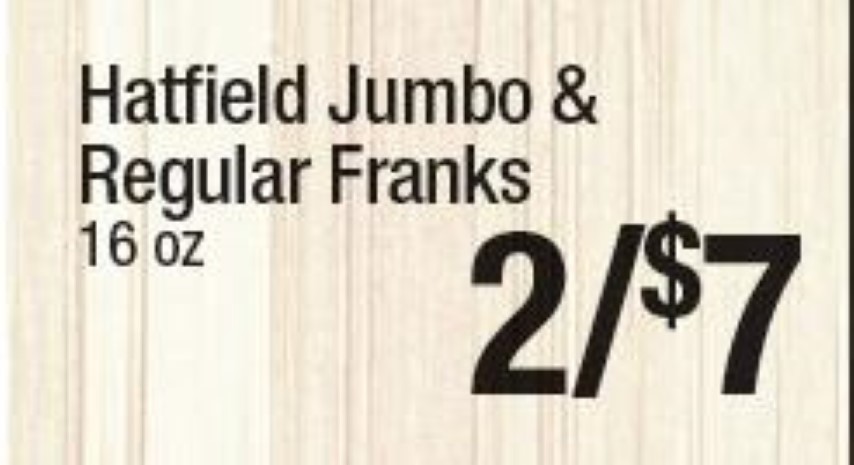 Hatfield Jumbo & Regular Franks