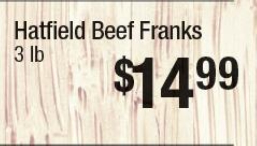 Hatfield Beef Franks