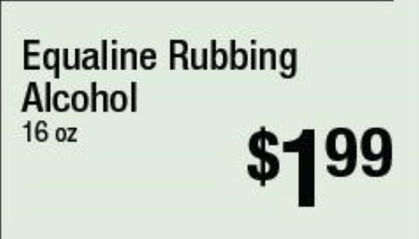 Equaline Rubbing Alcohol