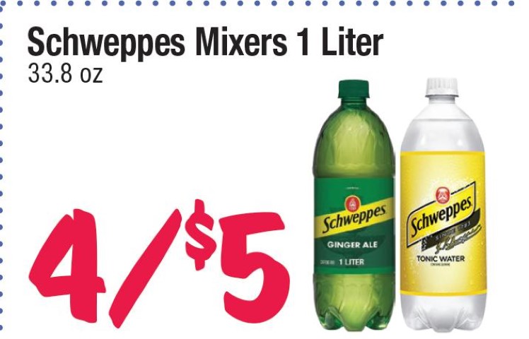 Schweppes Mixers 1 Liter
