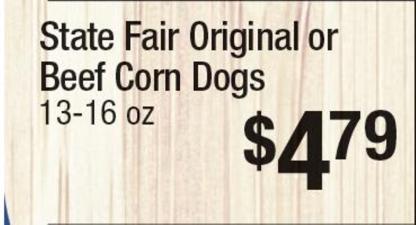 State Fair Original or Beef Corn Dogs