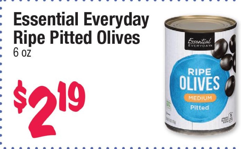 Essential Everyday Ripe Pitted Olives