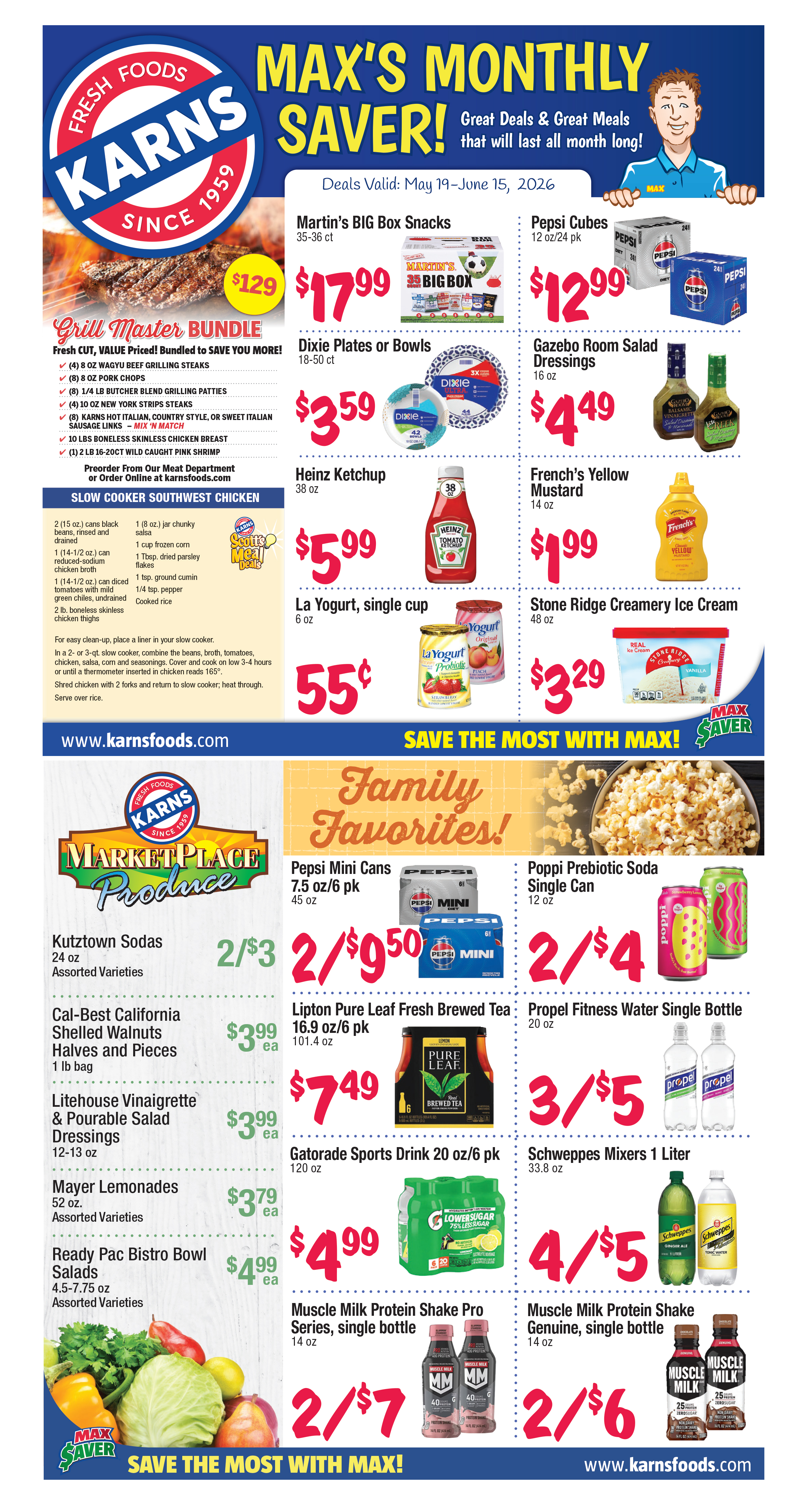 Karns Foods Monthly Ad