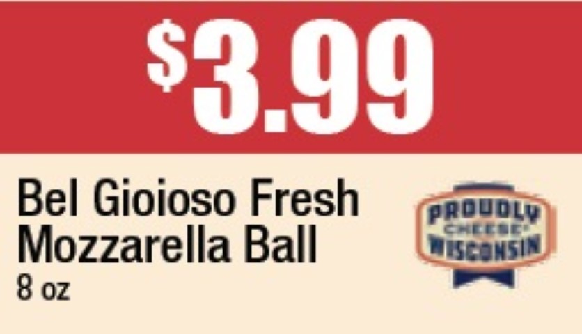 Bel Gioioso Fresh Mozzarella Ball 