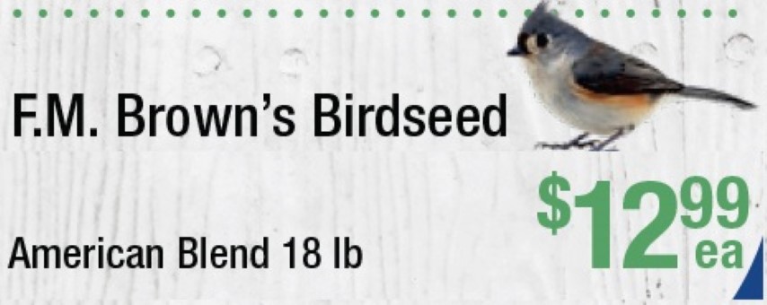 F.M. Brown's American Blend Birdseed