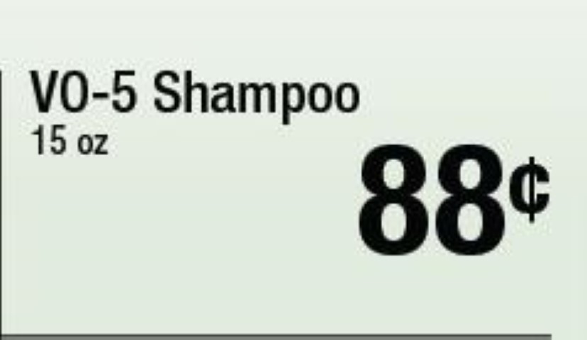 VO-5 Shampoo