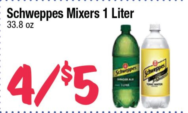Schweppes Mixers 1 Liter