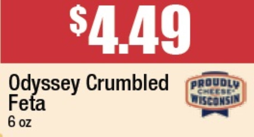 Odyssey Crumbled Feta