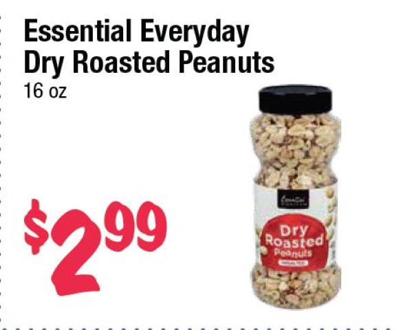 Essential Everyday Dry Roasted Peanuts