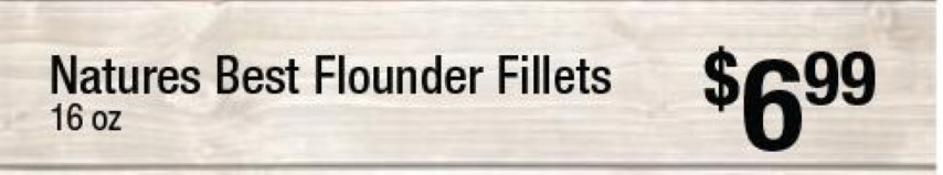 Nature's Best Flounder Fillets