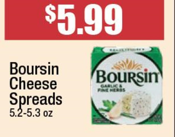 Boursin Cheese Spreads