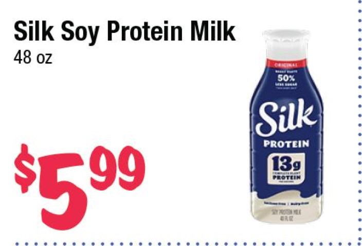 Silk Soy Protein Milk